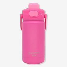Garrafa Térmica Mini Vita Quartzo 350ML em Aço Inoxidável Parede Dupla Rosa Zonacriativa
