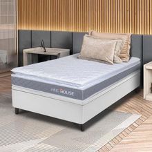Cama Box Baú Durban Espuma D28 Solteiro 88x188 King House