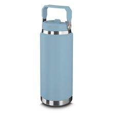 Garrafa Térmica Tpc em Aço Inox Parede Dupla com Alça 900ML Azul