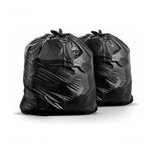 Saco de Lixo Preto 100L 5kg 100 Unidades Reforçado em Polietileno para Uso Doméstico