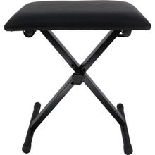 Banqueta para Teclado BT500 com Altura Ajustável e Estrutura Dobrável Preto Hayonik