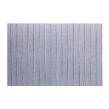 Lugar Americano Lyor Linhas Prateado de PVC 30cm x 45
