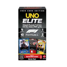 Jogo Uno Elite - Formula 1 - Pack Inicial - 2025 Core Edition - Mattel