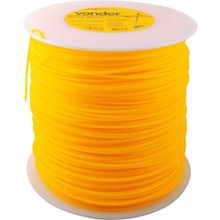 Fio De Nylon 6.6 Vonder 3,0 Mm Quadrado Amarelo 500 M Para Roçadeiras