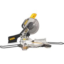 Serra Esquadria Dewalt Dw714-b2 10 1650w Base Giratória 0° A 50° Para Cortes Em Madeira E Alumínio