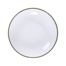 Prato Fundo Tramontina Jeri Verde Em Porcelana 25 Cm