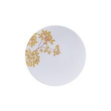 Prato Sobremesa Tramontina Amarilis Em Porcelana 21 Cm - Resistente A Micro-ondas E Lava-louças