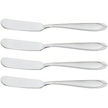 Conjunto de Espátulas para Manteiga Inox Tramontina Laguna 4 Peças