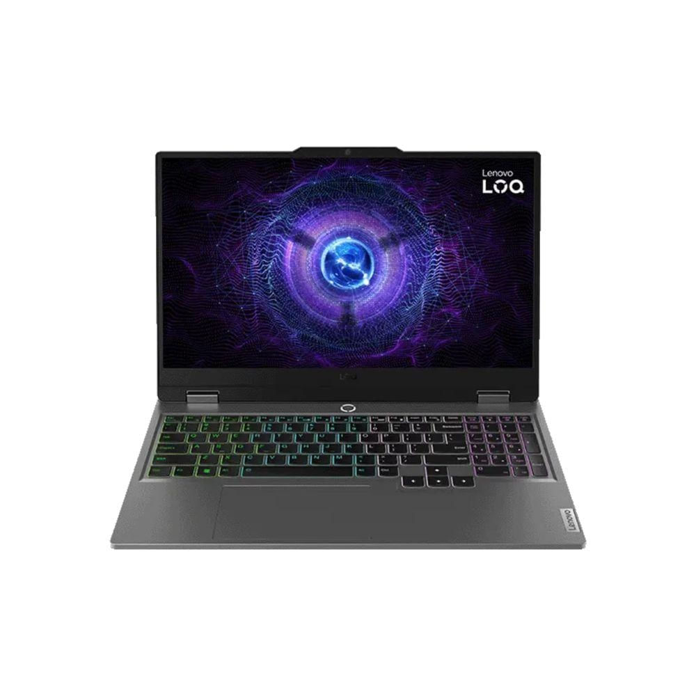 Notebook Gamer Lenovo LOQ-e Core I5 13G 16GB 512SSD M.2 15.6" Geforce RTX 3050 6GB GDDR6 Windows 11 Home Cinza