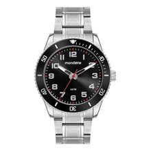 Relogio Mondaine Masculino Ref: 33025g0mvne3 Casual Prateado