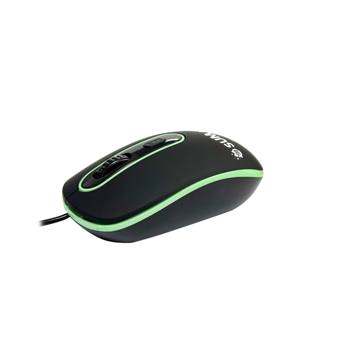 Mouse Óptico Sumay SM-MO1312 USB 1800DPI Preto