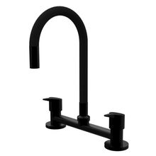 Misturador de Mesa p/Cozinha Bica Móvel Colorflex All Black Easy Romar