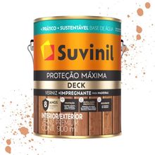 Verniz Proteção Maxima Deck Brilhante Natural Suvinil 3,6L