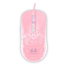 Mouse Gamer Dazz Skadi 12800DPI 7 Botões USB 2.0 RGB Rosa