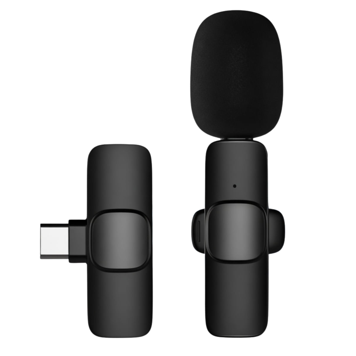 Kit Microfone Sem Fio USB-C para Celular Profissional