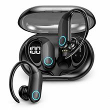 Fone Bluetooth ARC preto resistente suor não cai