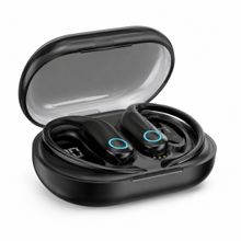 Fone de ouvido ARC preto treino academia 4h bateria
