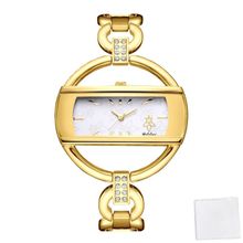 Relógio Feminino de Quartzo de Pulso Circular Estilo Novo Branco Sanda
