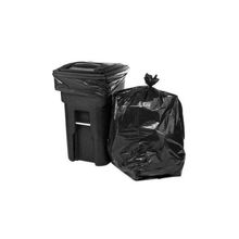 Saco para Lixo Preto 100L Pacote com 100 Unidades Reforçado Alta Resistência Higipack