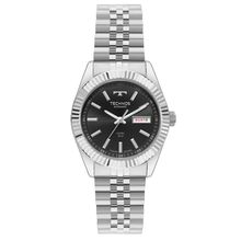 Relógio Masculino Automático 8205PU-1P Pulseira de Aço Prata Technos