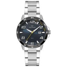 Relógio Masculino Racer Premium 2315LBO-1A Analógico Pulseira de Aço Bicolor Technos