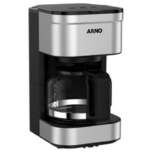 Cafeteira Elétrica Arno Preferita Inox 18 Xícaras Preta 220V