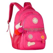 Mochila de Costas Juvenil Clio Style Rebecca Bonbon 24004 Soft Rosa Feminina