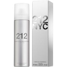Desodorante 212 NYC Feminino Spray Corporal Perfumado 150ML Carolina Herrera