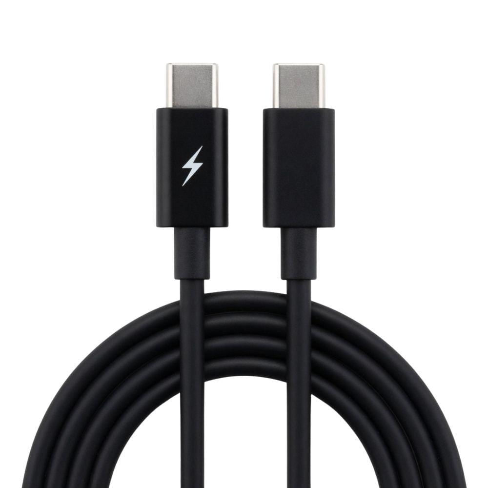 Cabo Usb Tipo C MDM Reforçado para Carregamento Turbo Preto 1 Metro