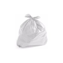 Saco para Lixo 40L Branco Comum Pacote com 100 Unidades Higipack