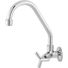 Torneira para Cozinha de Parede 2060 C39 Bica Giratória Cromada Imperatriz Metais