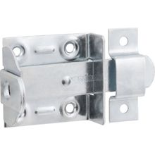 Fecho Chato Porta Cadeado 2 Zincado Pacote 12 P Vonder