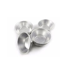 Kit Forminha Mini Empada No 5 KITFORMEMP-5 para Buffet em Alumínio Fundo Reto Continental