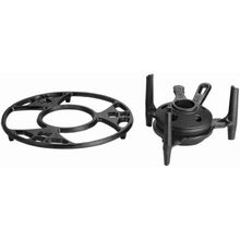 Fogareiro Fogo Forte Com Aparador 24 Cm Ferro Fundido Panela Mineira