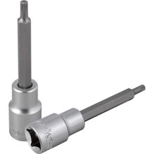 Soquete Multidentado, Longo, com Encaixe de 1/2", M5, Vonder
