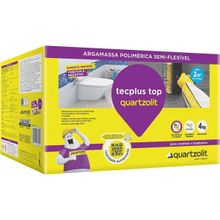 Argamassa Bicomponente Quartzolit 4 Kg Para Áreas Úmidas - Bloqueio De Umidade E Proteção Contra