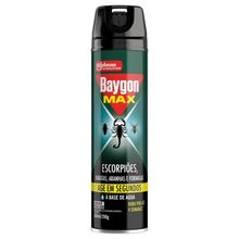 Inseticida Aerosol Baygon Max Escorpiões e Baratas 360ml