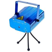 Mini Projetor Laser Holográfico Mini Stage para Festa com Efeitos Azul Shopmix