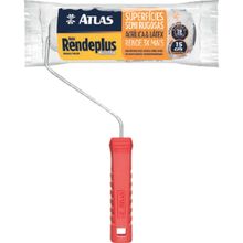 Rolo de Microfibra Para Pintura, 15 cm, com Suporte, At327/15, Atlas