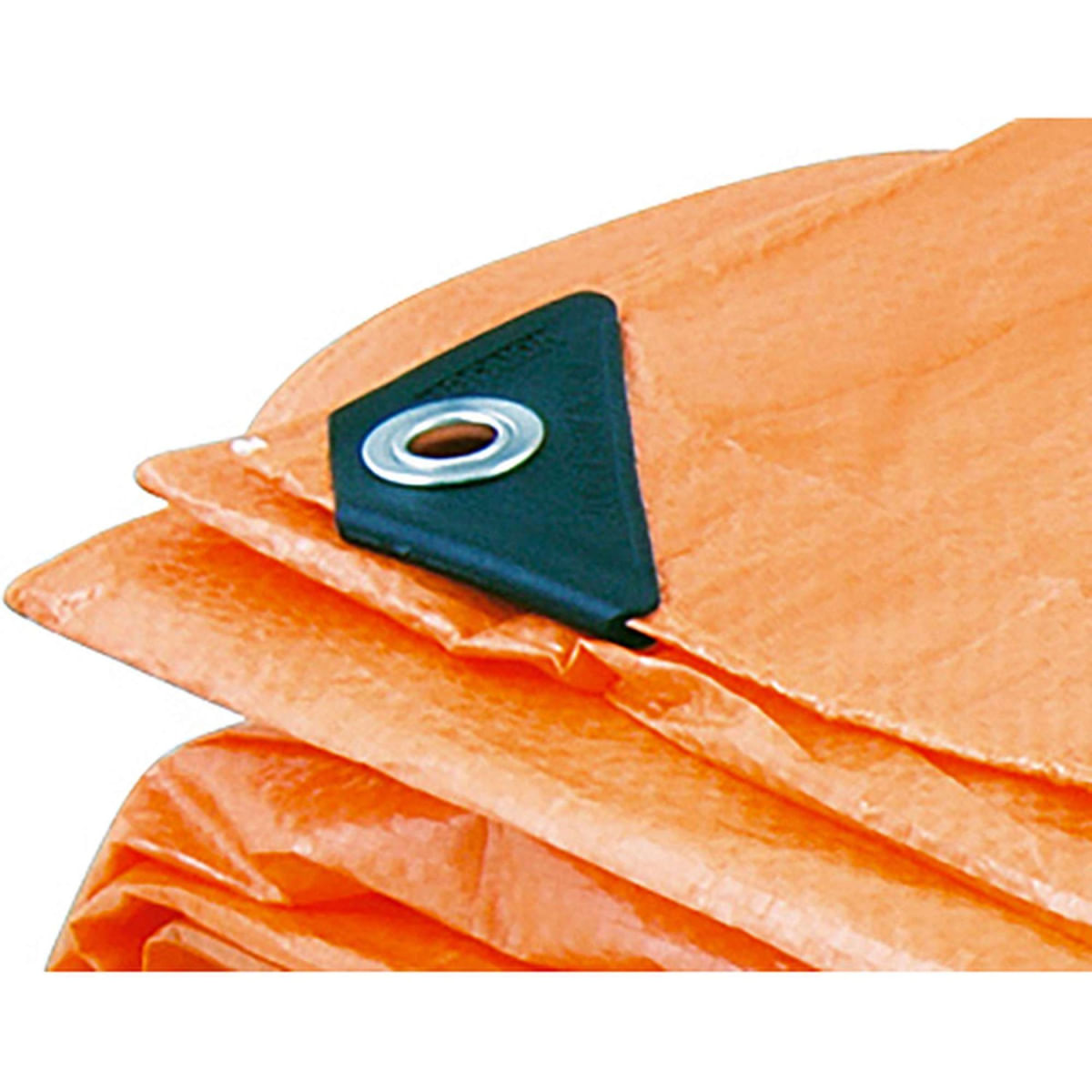 Encontraproduto.com.br - Lona polietileno 6x5m laranja 150 micras média - Vonder