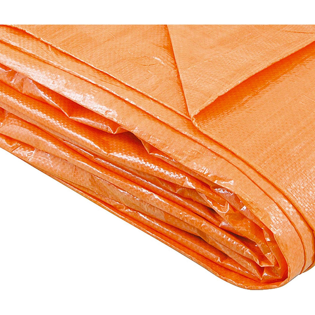Encontraproduto.com.br - Lona polietileno 6x5m laranja 150 micras média - Vonder