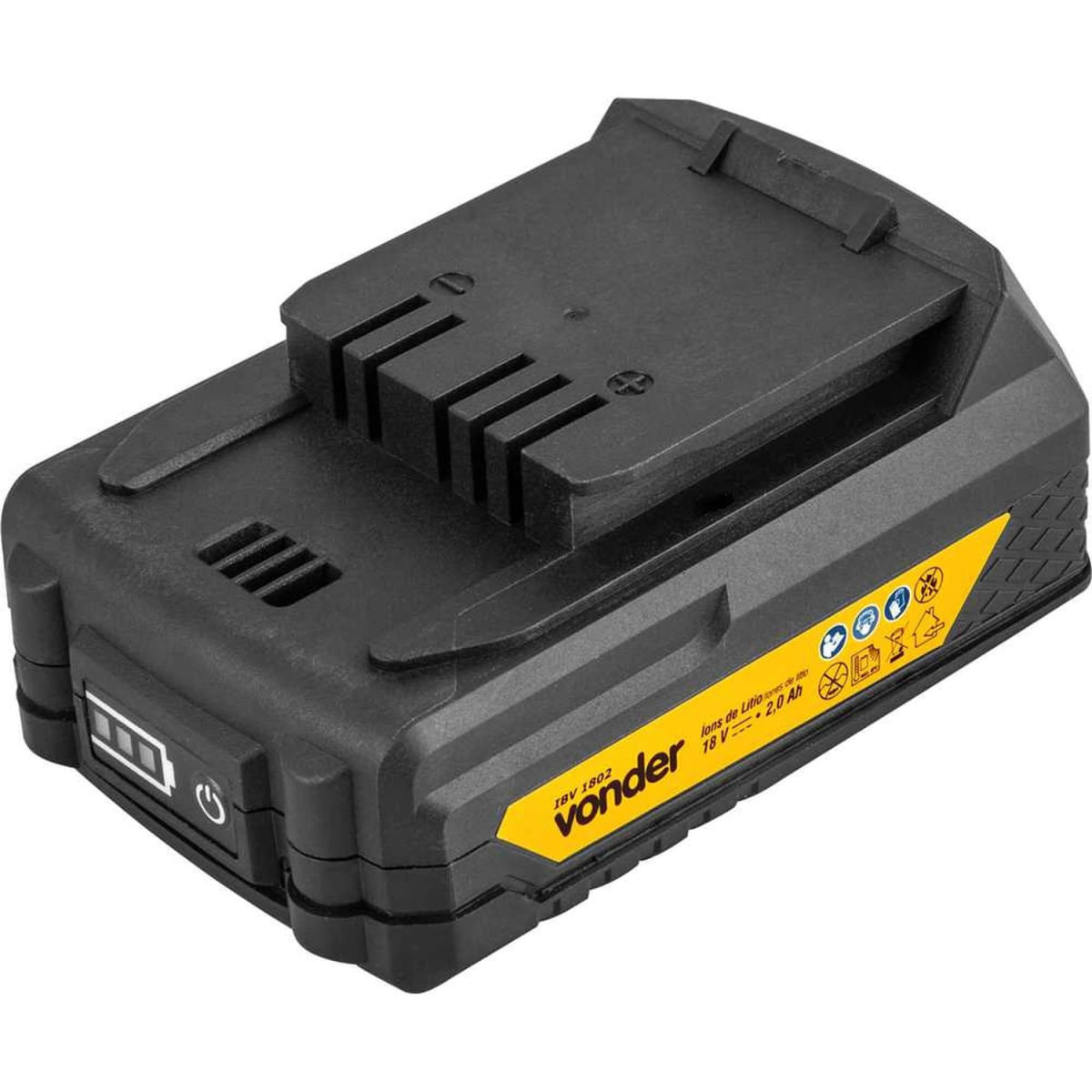 Encontraproduto.com.br - Bateria 18 V, Íons de Lítio, Linha Intercambiável, 2 Ah, IBV 1802 Vonder 18 V OstenVonder