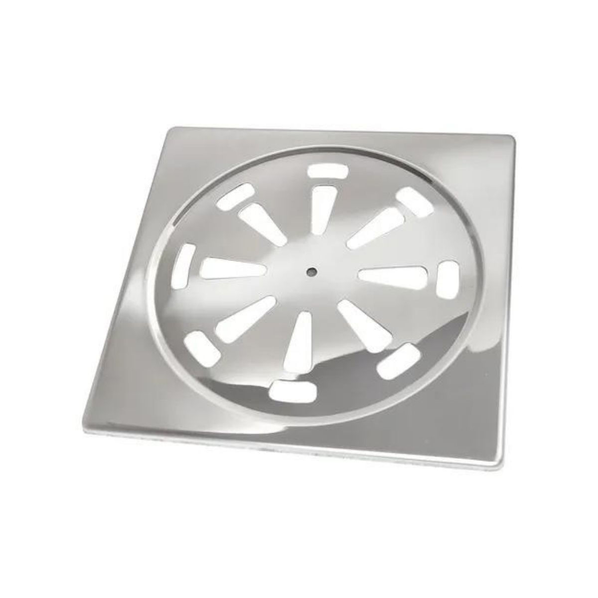 RALO TAMPA QUADRADA GRELHA 15X15 INOX 201 LAVABOS E BANHEIRO