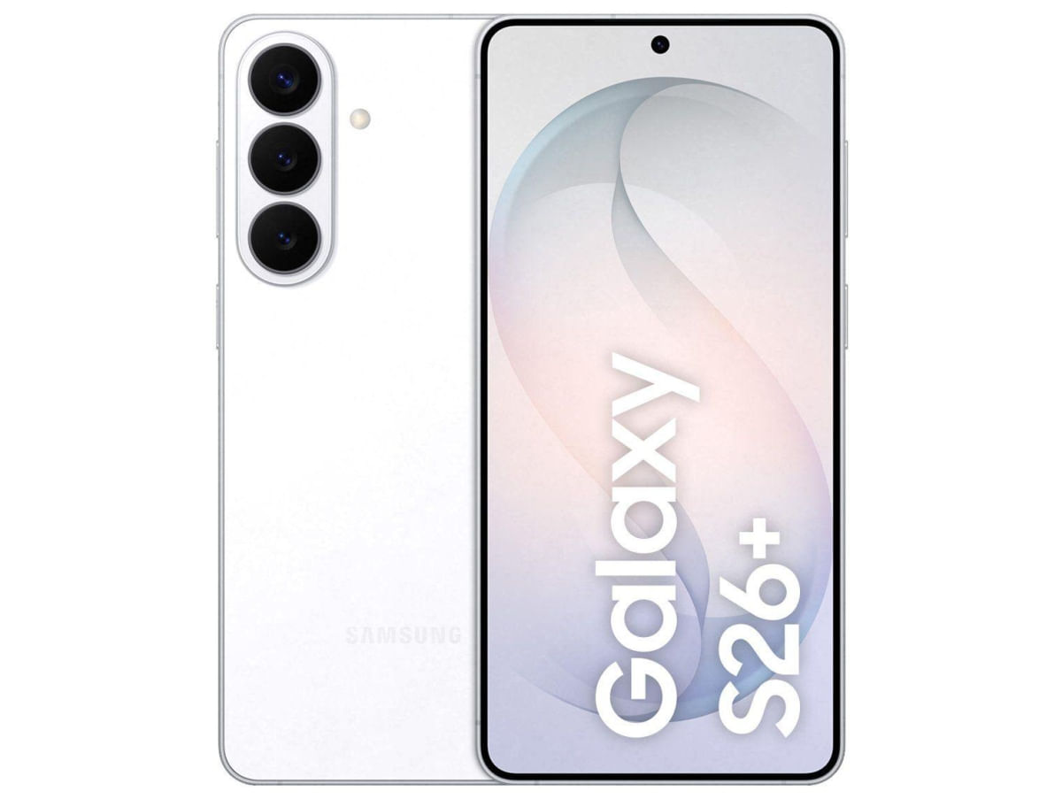 Samsung Galaxy S26+ Azul 5G 512GB Galaxy AI 6,7" 12GB RAM Câm, Tripla 50+12+10MP Bateria 4900mAh Dual Chip