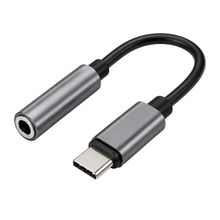 Adaptador Áudio Tipo C P2 Preto Som e Áudio Confira Compat.
