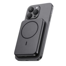 Bateria Magnética 5000 mAh Indução Para Smartphone Preto