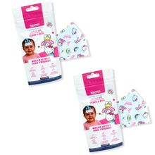 2x COMPRESSA REFRESCANTE PEQUENOS CUIDADOS - HELLO KITTY AGPMED