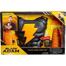 Adão Negro Fantasia Completa Black Adam Com Som Sunny - 3085