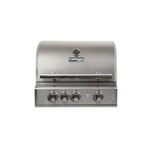 CHURRASQUEIRA CUISINART ARTKON PREMIUM A GÁS COM 3 QUEIMADORES EM AÇO INOXIDÁVEL 65CM 220V 4093250002