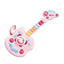 Brinquedo Guitarra Angel Musical Rosa Dm Toys - DMT6904
